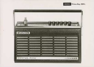 Grundig Kofferradio "Prima-Boy 209 L (Luxus)" von Gerhard Dietrich und H. Reuning