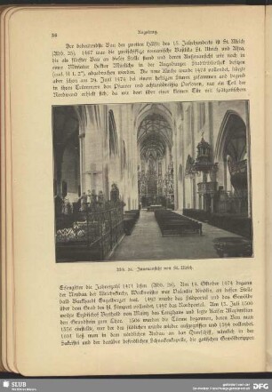 Innenansicht von St. Ulrich