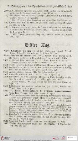 Eilfter Tag (Nr. 2501 - 2750)