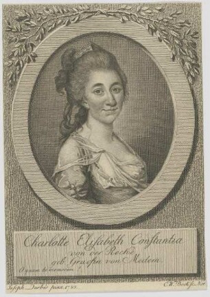 Bildnis der Charlotte Elisabeth Constantia von der Recke, geb. Graefin von Medem