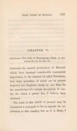 Chapter V. Petroleum ...