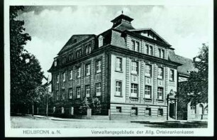Verwaltungsgebäude der Allgemeinen Ortskrankenkasse (AOK), Allee 72