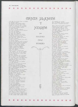 Cisnes blancos y negros