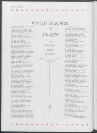 Cisnes blancos y negros