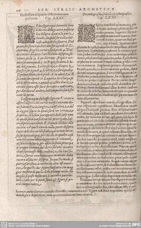 De siti fuor di disquadro sestadecima propositione. Cap. LXXI.