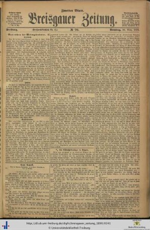 30.03.1890 (Zweites Blatt)