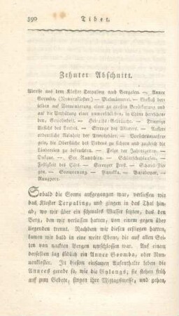 Zehnter Abschnitt