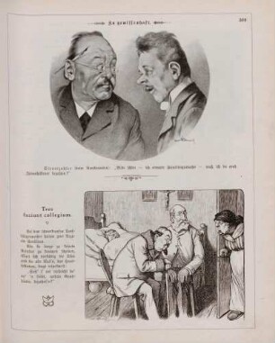 "Zu gewissenhaft" "Tres faciunt collegium"
