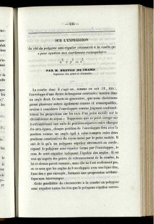 Sur l´expression.