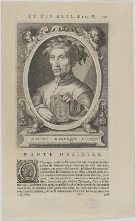 Bildnis von Dante D'Aligere