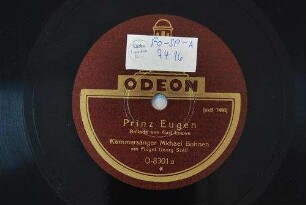 Prinz Eugen : Ballade / von Carl Loewe