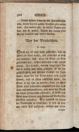 Von den Beinbrüchen.