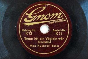 Wenn ich ein Vöglein wär' : Kinderlied