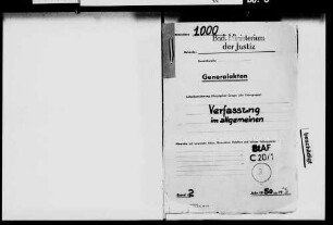Badische Landesverfassung und Bundesverfassung im Allgemeinen, Teil 2