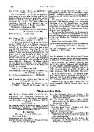 Fortbildungslehrgang für Turnaufsichtsbeamte : [Amtlicher Teil]