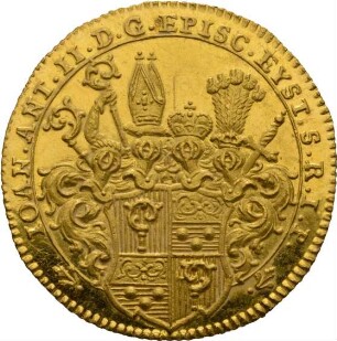Münze, Dukat, 1738