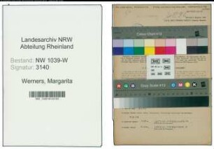 Entnazifizierung Margarita Werners , geb. 10.06.1913 (Assessorin)