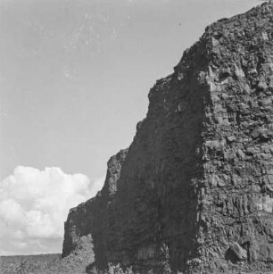 Felswand : Blick auf eine Felswand