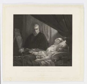 Tintoretto am Totenbett seiner Tochter