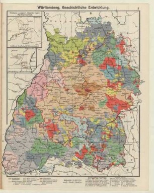 Württemberg, Geschichtliche Entwicklung