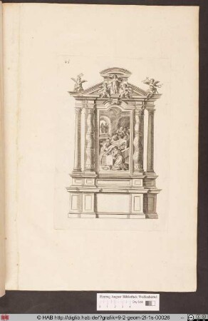 [Altar mit Grablegung]