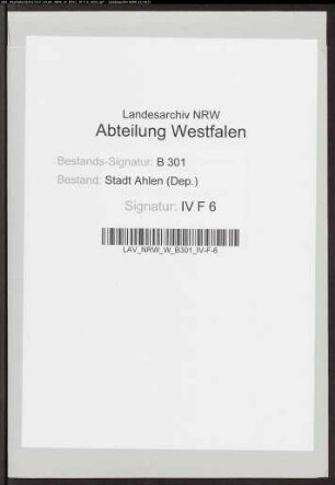 Nachricht über die Einquartirung in diesen Jahrhundert.