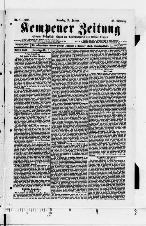 Kempener Zeitung. 1894-1904
