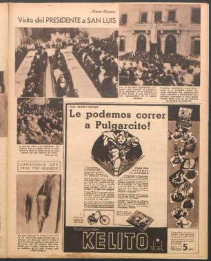 Visita del presidente a San Luis [Fotografías]