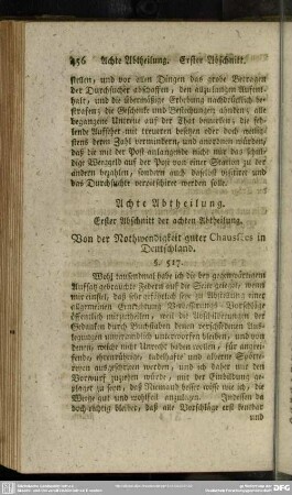 Achte Abtheilung