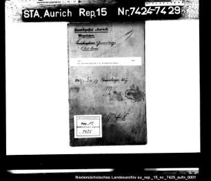 Die Unterhaltung des s.g. Braamberger Weges