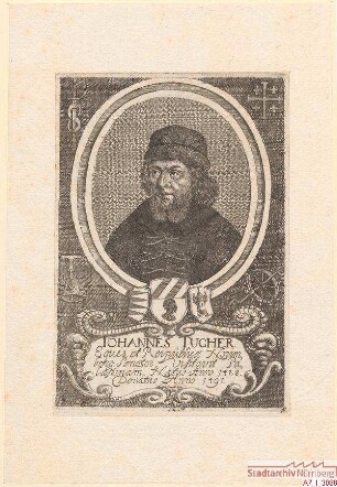Johannes (= Hans IV.) Tucher, Ritter und Ratsherr; geb 1428; gest. 1491
