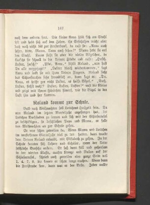 Roland kommt zur Schule.