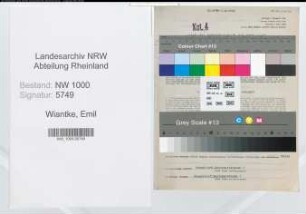 Entnazifizierung Emil Wiantke, geb. 20.07.1892 (Finanzinspektor)