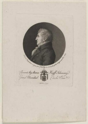 Bildnis des Clemets Aug. Korff-Schmising