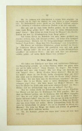 24. Ebene, Hügel, Berg