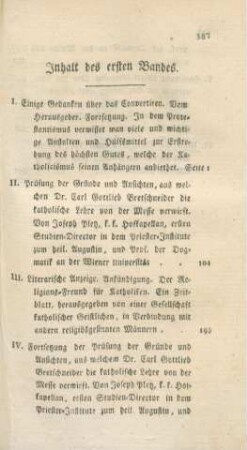 387-388 Inhaltsverzeichnis