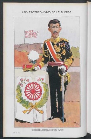 Los protagonistas de la guerra - [Ilustración] : Yoshihito, Emperador del Japón