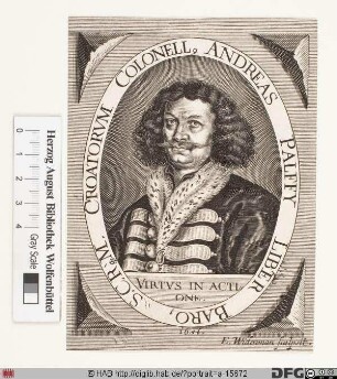 Bildnis Andreas Frhr. Pálffy von Erdöd