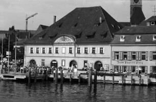 Überlingen: Vom Schiff auf Anlegeplatz, näher, ohne Münsterturm