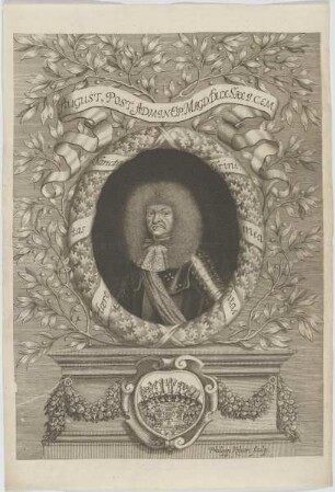 Bildnis von August, Herzog von Sachsen-Weißenfels