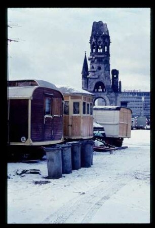An der Gedächtnis-Kirche 9.1.60.