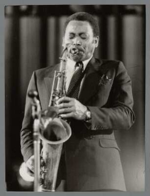 Odeon Pope : Portrait des Saxophonisten Odeon Pope bei der Jazzbühne Berlin im Friedrichstadt-Palast Berlin