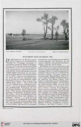 Münchener neue Secession 1929