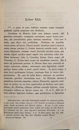 Titi Livii historiarum Romanarum libri qui supersunt, 4,1. Libros a quadragesimo primo ad quadragesimum quintum continens