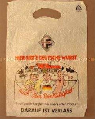 Kunststofftragetasche Fleischer-Fachgeschäft