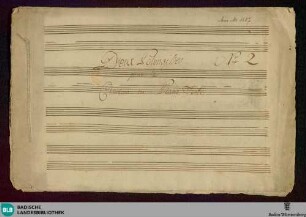 2 Polonaises - Don Mus.Ms. 1607 : cemb