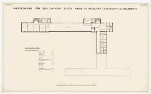 Aschrott-Altersheim, Kassel: Grundriss Kellergeschoss