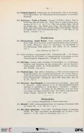 Neufürsten (Nr. 286-290)