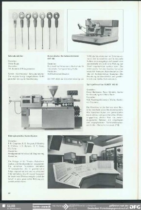 Elektroakustisches Kontrollsystem : Produktideen/Neue Erzeugnisse