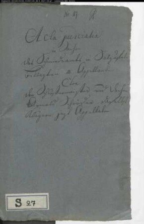 Salzuflen, Schmiedeamt / Schmiedemeister und Deche Conrad Peter u. Kons. gegen Schlossermeister und Deche Arnold Schröder in Salzuflen - verübte Gewalttätigkeiten